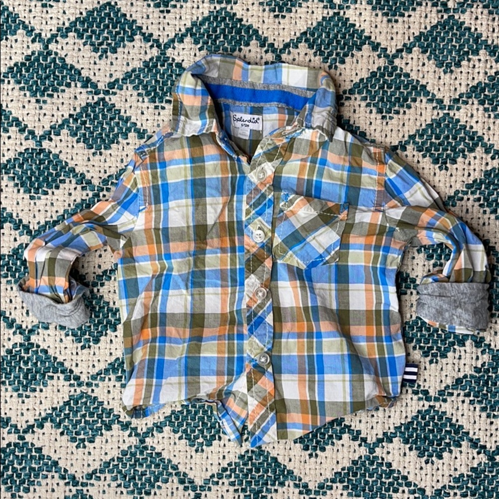 Splendid baby boys button up!